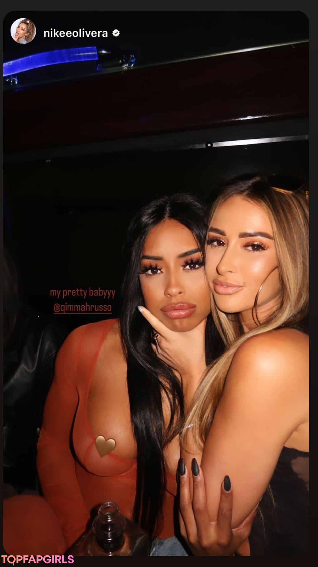 Foto di nudo di fuga di OnlyFans di Qimmah Russo #596