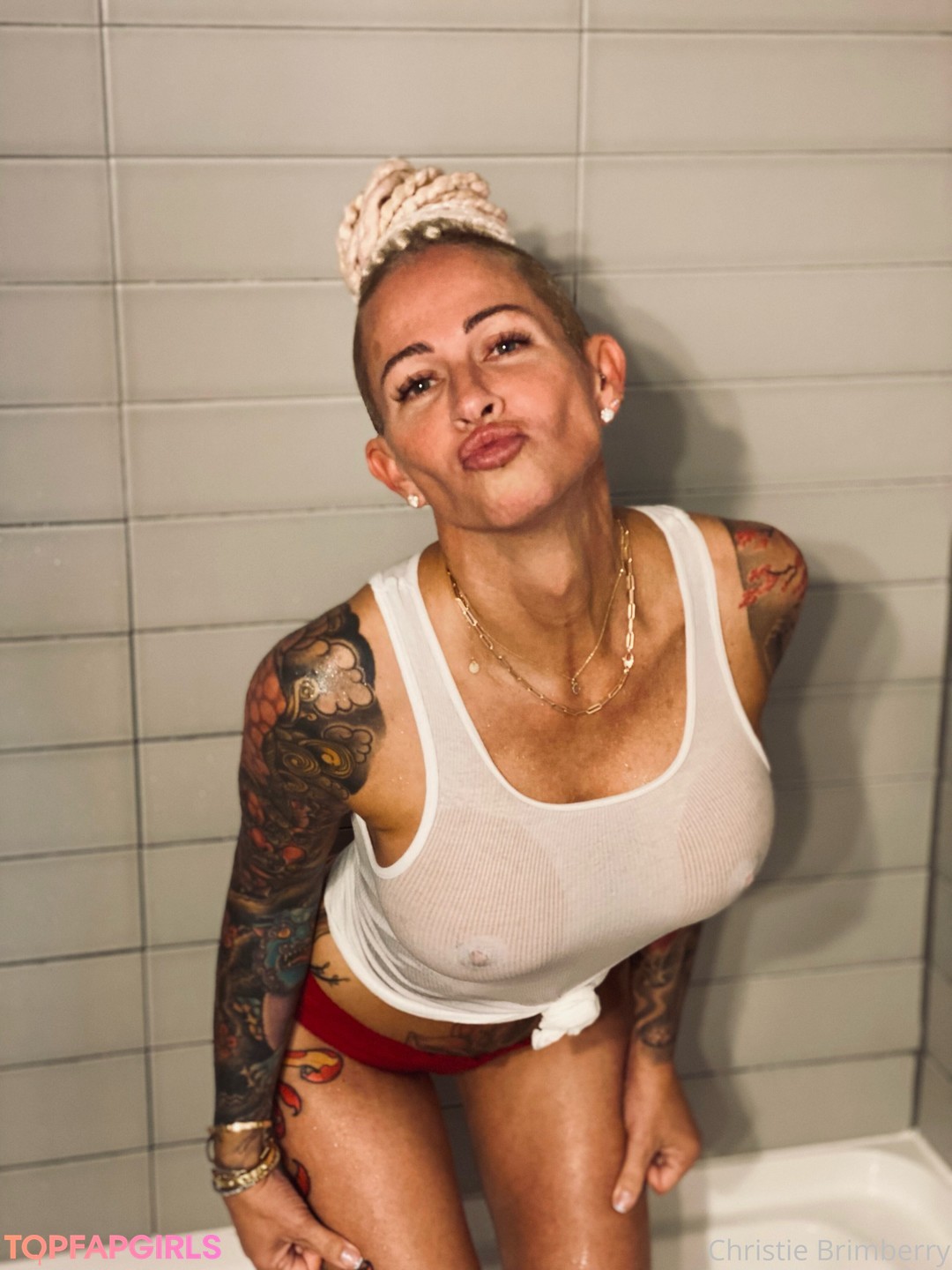 Foto di nudo di fuga di OnlyFans di Christie Brimberry #746