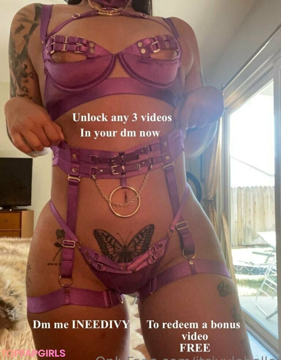 Foto di nudo di fuga di OnlyFans di Ivy Lebelle #449