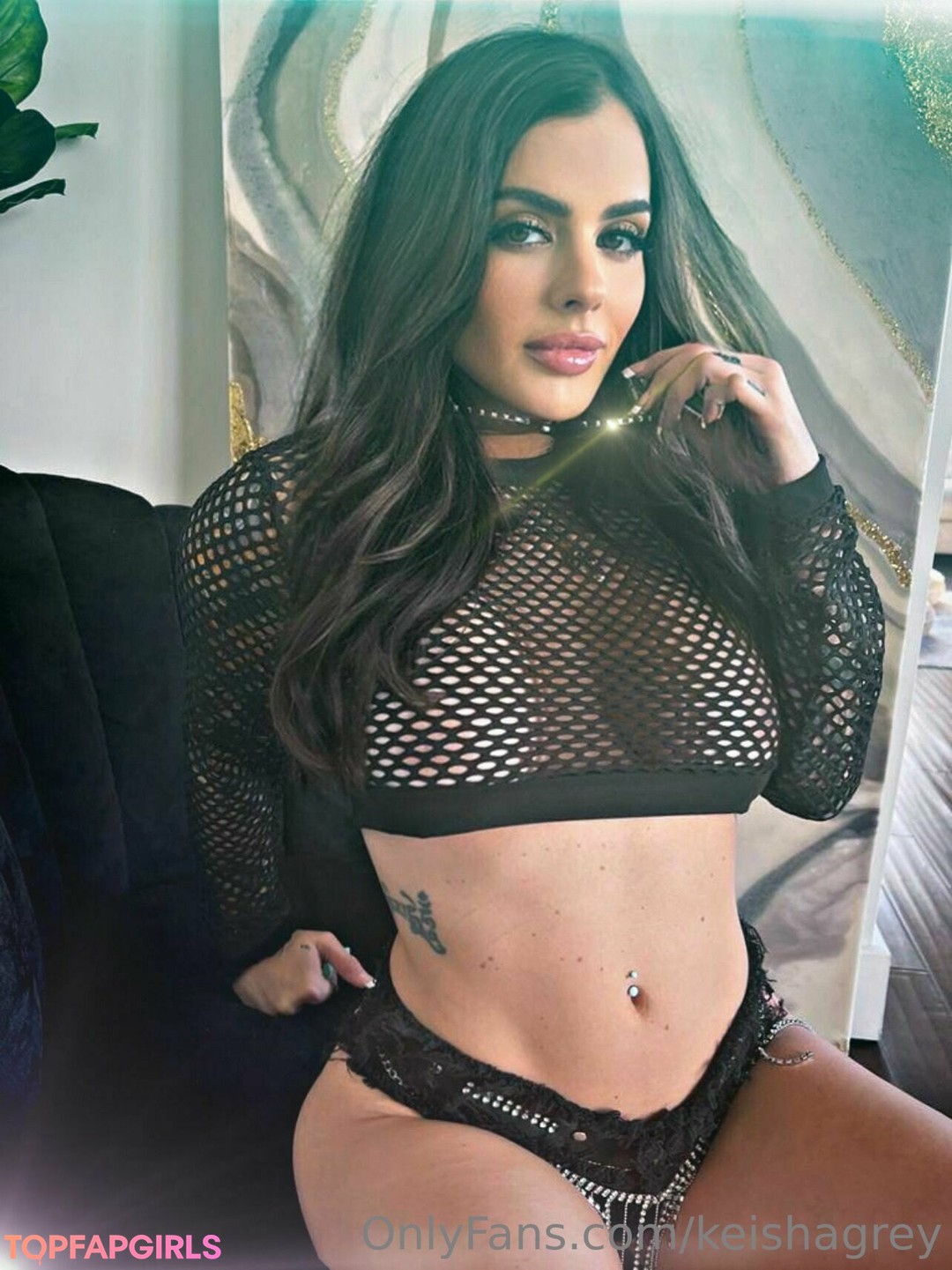 Foto di nudo di fuga di OnlyFans di Keisha Grey #638