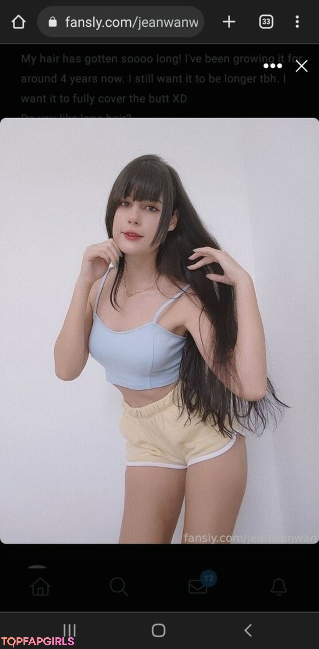 Foto di nudo di fuga di OnlyFans di Jeanwanwan #2168