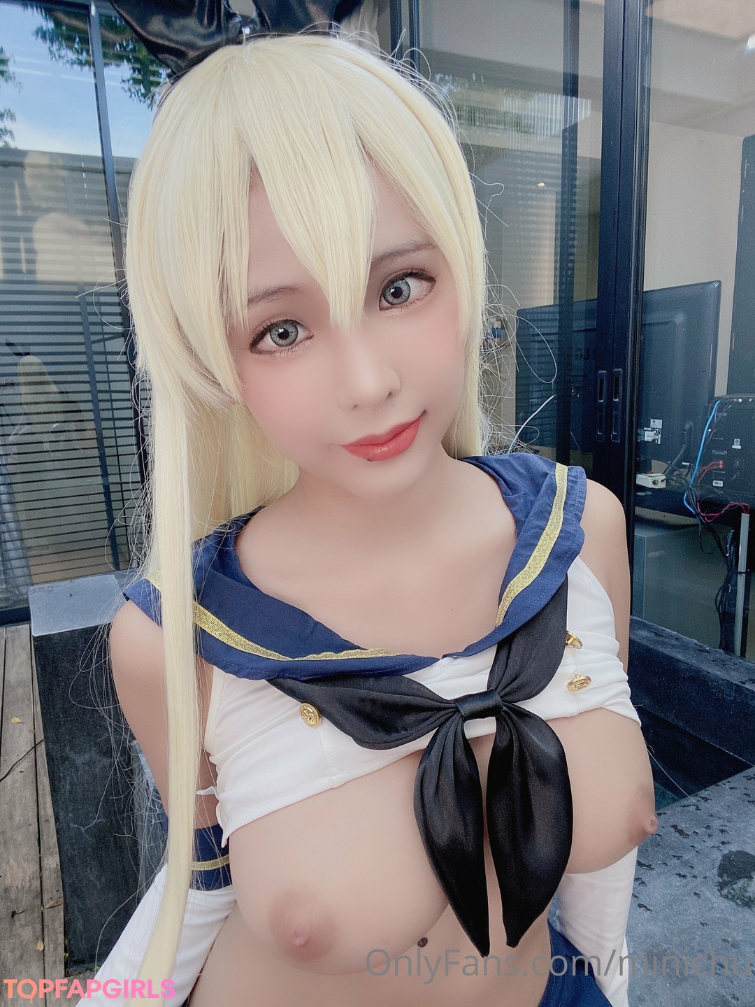 Foto di nudo di fuga di OnlyFans di Minichu #425