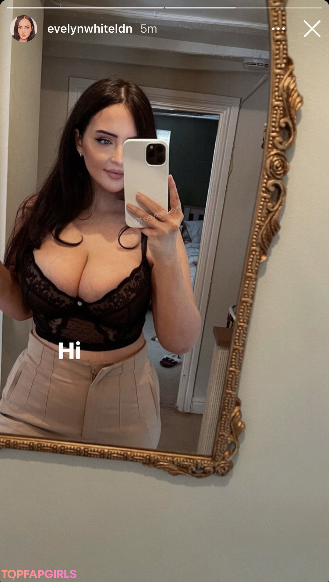 Foto di nudo di fuga di OnlyFans di Evelyn White #10