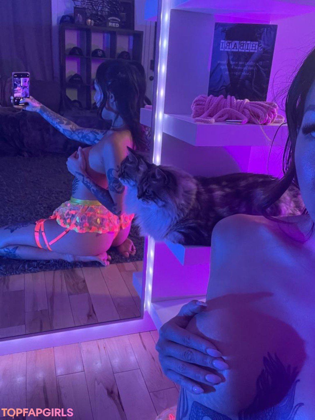Foto di nudo di fuga di OnlyFans di Tattedkittty #89