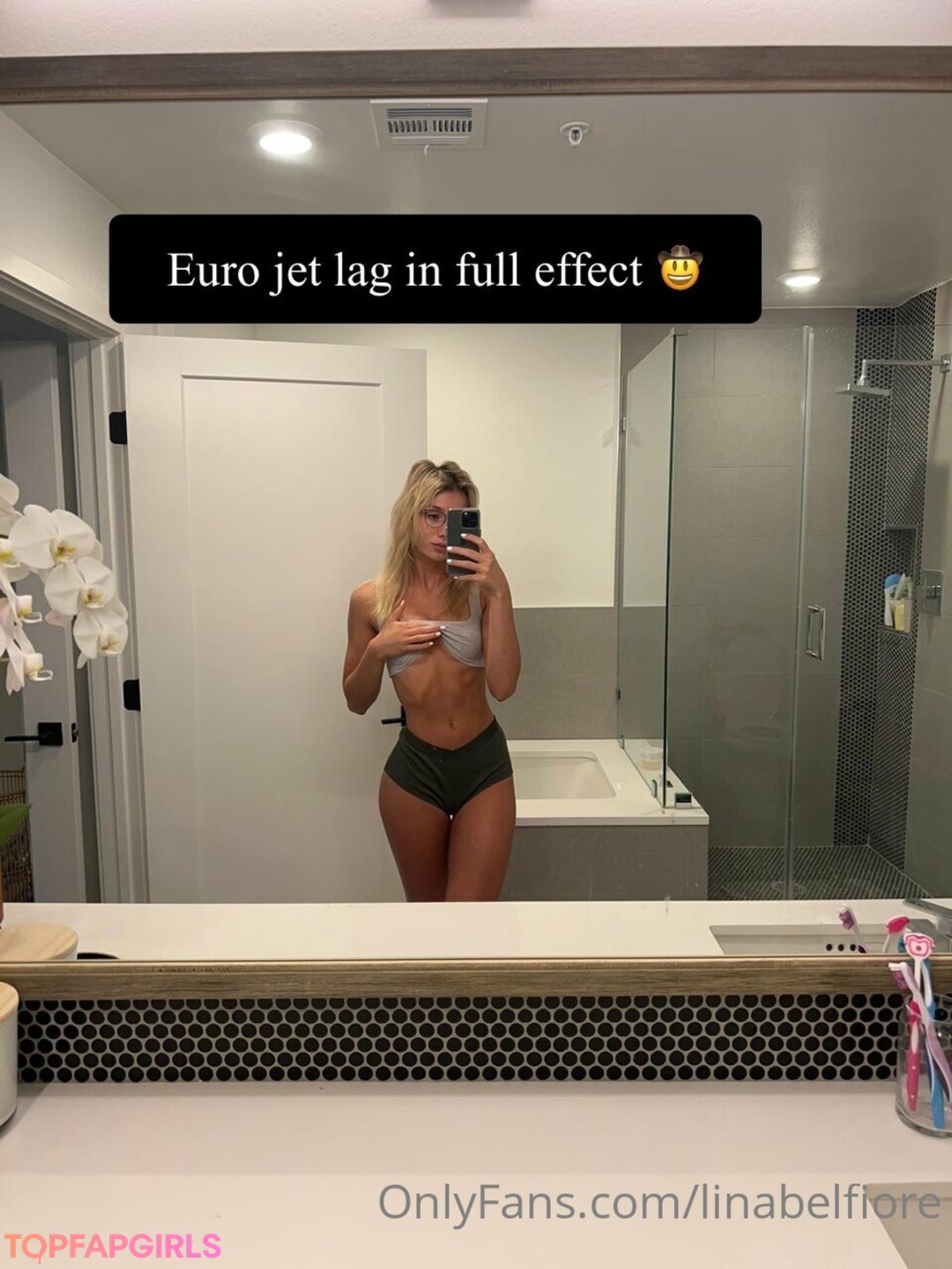 Foto di nudo di fuga di OnlyFans di Lina Belfiore #639