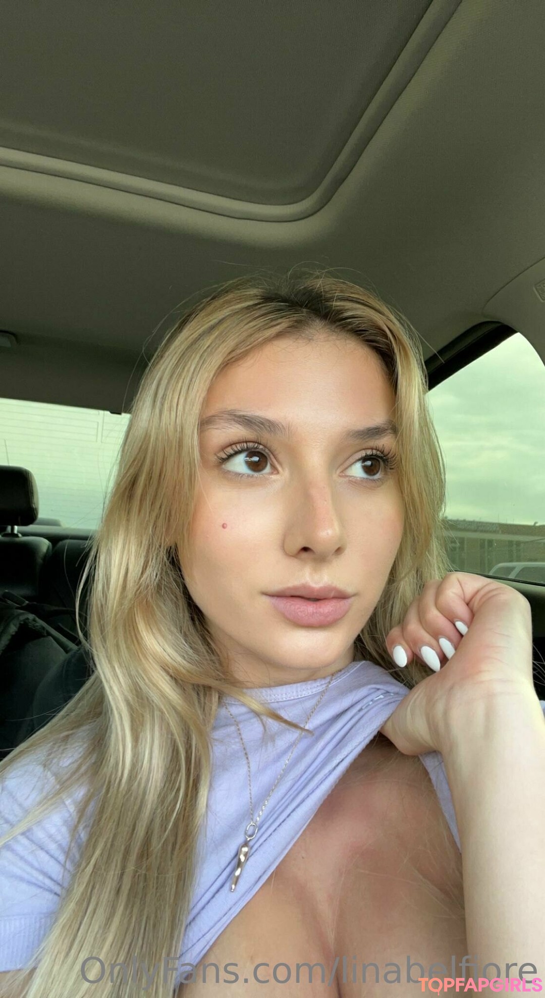 Foto di nudo di fuga di OnlyFans di Lina Belfiore #327