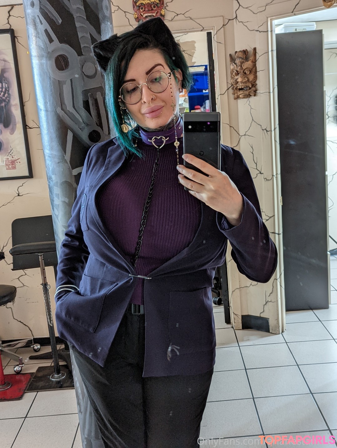 Foto di nudo di fuga di OnlyFans di Ariane Saint Amour #979