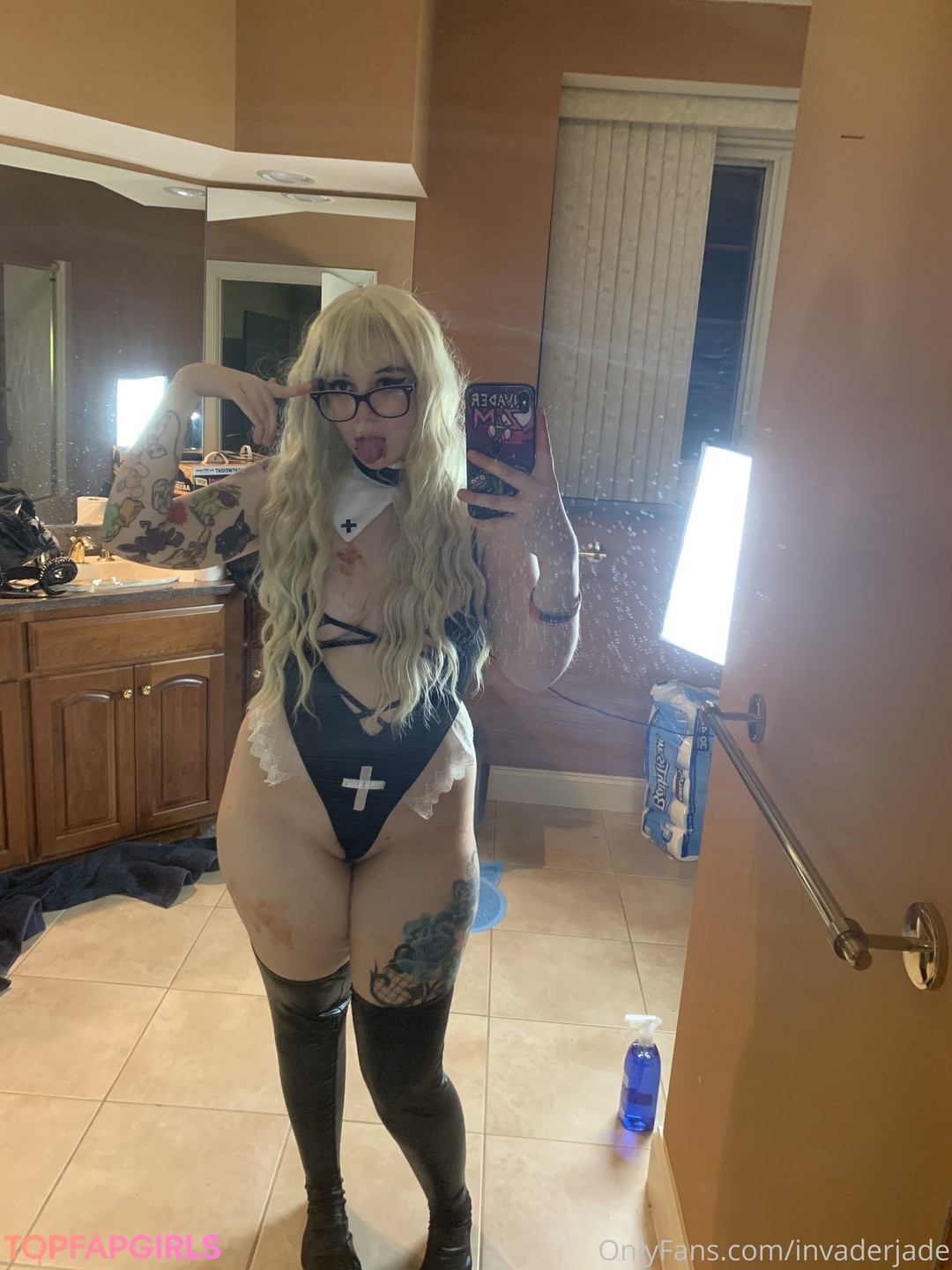 Foto di nudo di fuga di OnlyFans di Invader Jade #47
