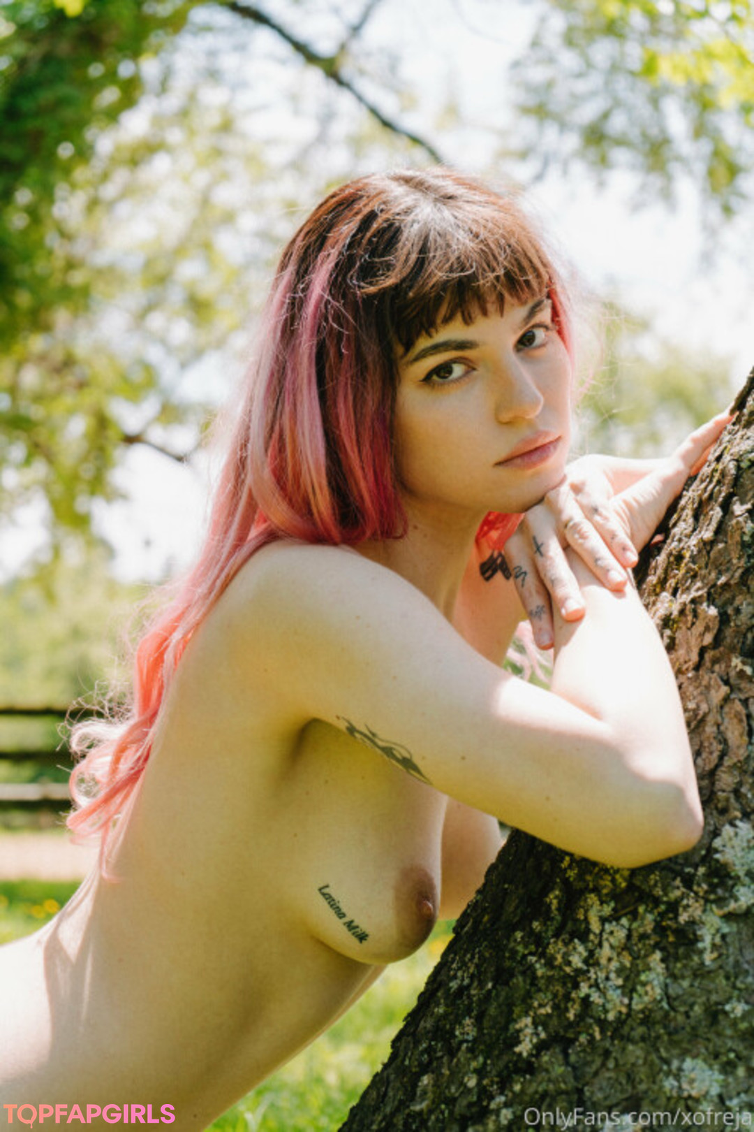 Foto di nudo di fuga di OnlyFans di Freja Noir #390