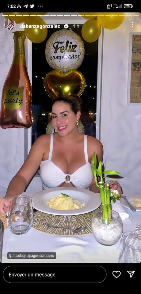 Foto di nudo di fuga di OnlyFans di Dakenza Gonzalez