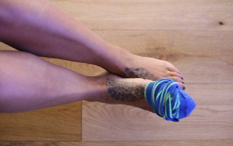 Foto di nudo di fuga di OnlyFans di Asianfootworship