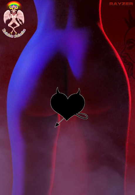 Foto di nudo di fuga di OnlyFans di Rainbowsatanicafree