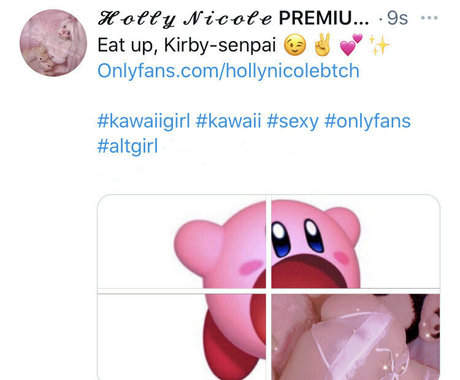 Foto di nudo di fuga di OnlyFans di Hollynicolebtch