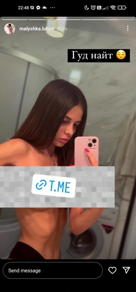 Foto di nudo di fuga di OnlyFans di Malyshkalubov