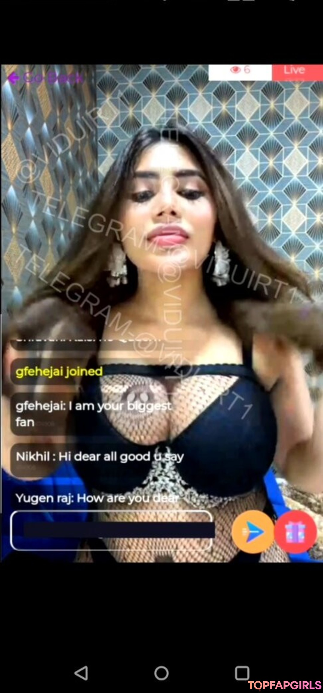 Foto di nudo di fuga di OnlyFans di Yajnaseni #1377