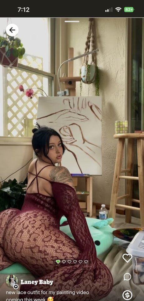 Foto di nudo di fuga di OnlyFans di Laney Baby