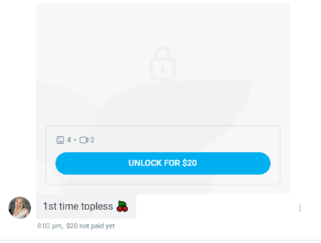 Foto di nudo di fuga di OnlyFans di Pavoxy