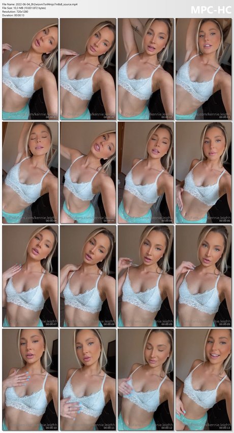 Foto di nudo di fuga di OnlyFans di Kennie Leighh