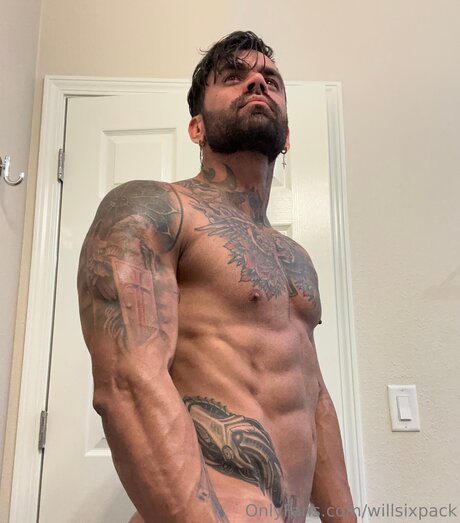 Foto di nudo di fuga di OnlyFans di Willsixpack69