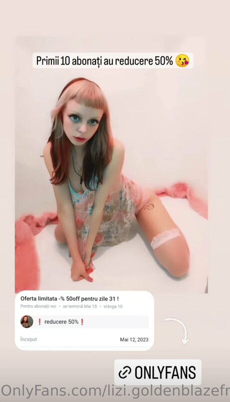 Foto di nudo di fuga di OnlyFans di Lizi Goldenblazefree