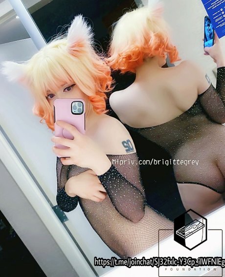 Foto di nudo di fuga di OnlyFans di Brigitte Grey