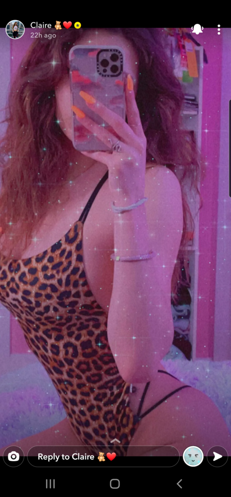 Foto di nudo di fuga di OnlyFans di Claire Northfield