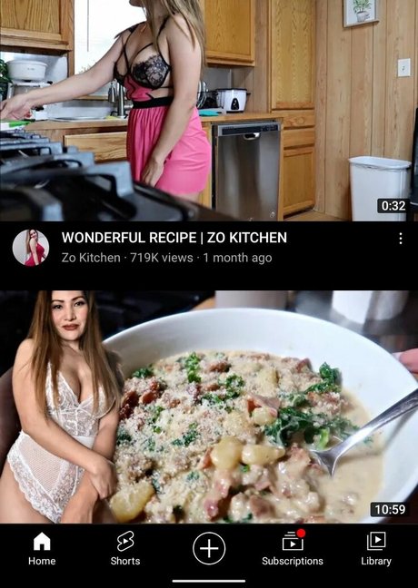 Foto di nudo di fuga di OnlyFans di Zo Kitchen