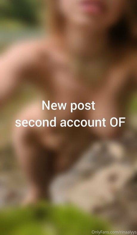 Foto di nudo di fuga di OnlyFans di Rinaalyys