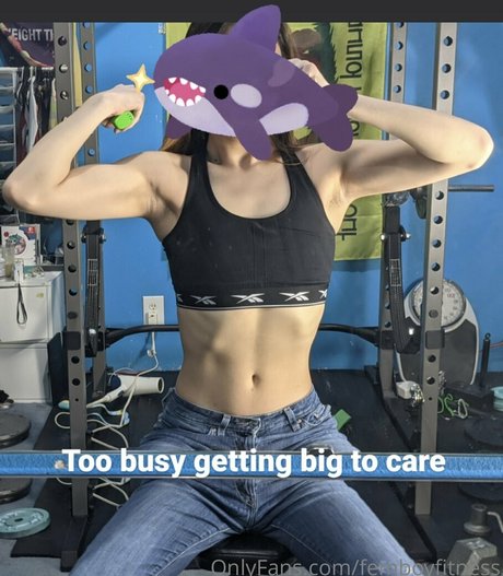 Foto di nudo di fuga di OnlyFans di Femboyfitness