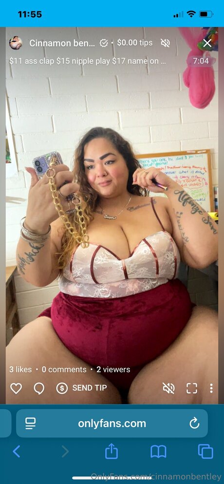 Foto di nudo di fuga di OnlyFans di Cinnamonbentley