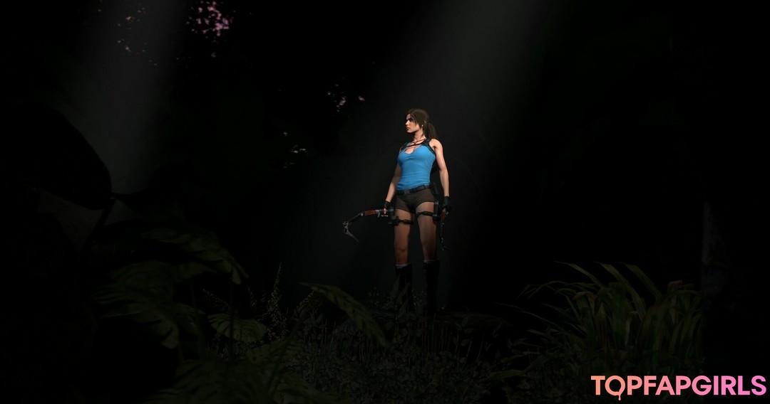 Foto di nudo di fuga di OnlyFans di Tomb Raider Lara Croft #1202