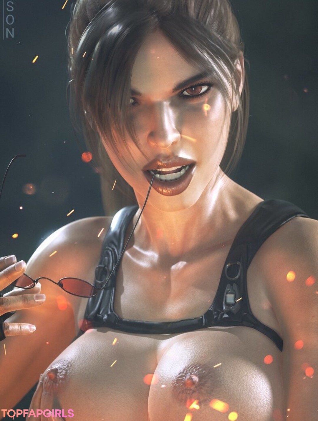 Foto di nudo di fuga di OnlyFans di Tomb Raider Lara Croft #1302