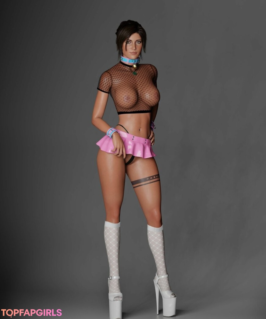 Foto di nudo di fuga di OnlyFans di Tomb Raider Lara Croft #1502