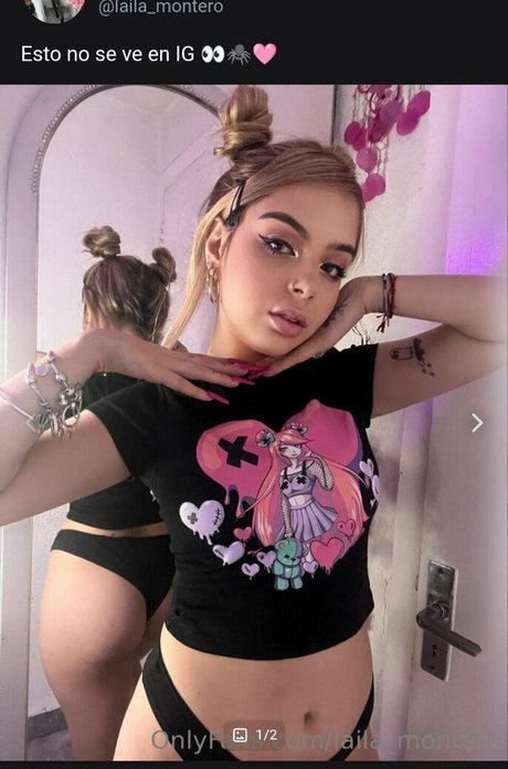 Foto di nudo di fuga di OnlyFans di Lailamontero