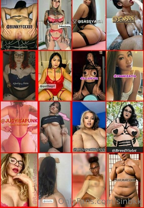 Foto di nudo di fuga di OnlyFans di Sinbkk