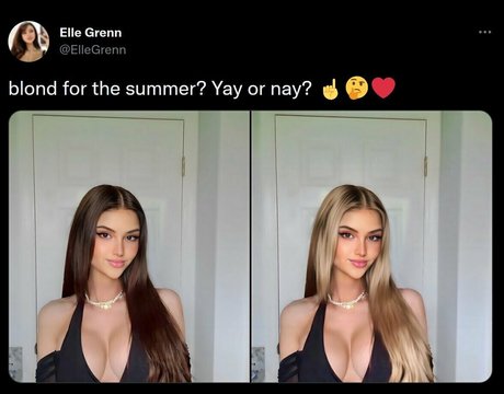 Foto di nudo di fuga di OnlyFans di Ellegrenn
