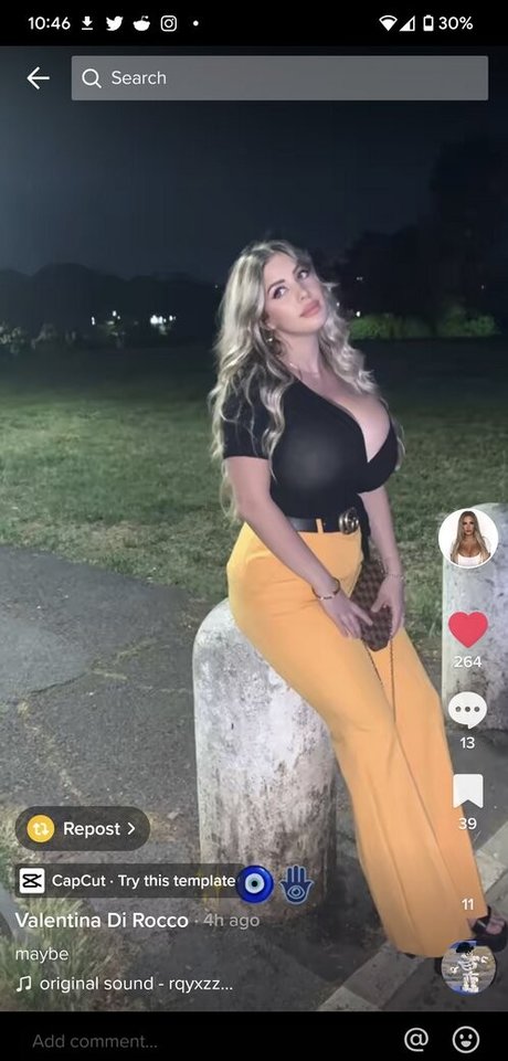 Foto di nudo di fuga di OnlyFans di Valentina Di Rocco