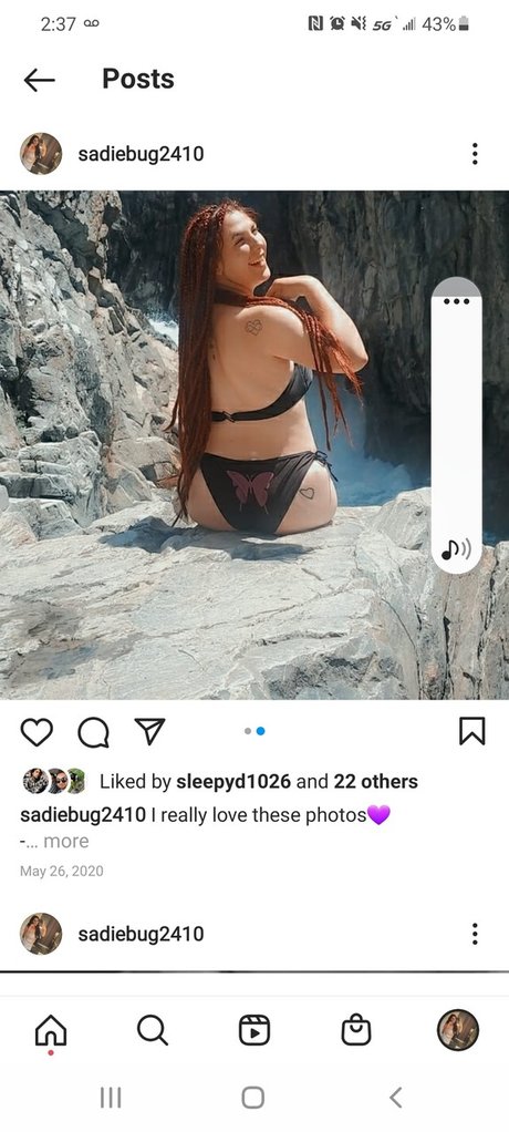 Foto di nudo di fuga di OnlyFans di Sadiebug