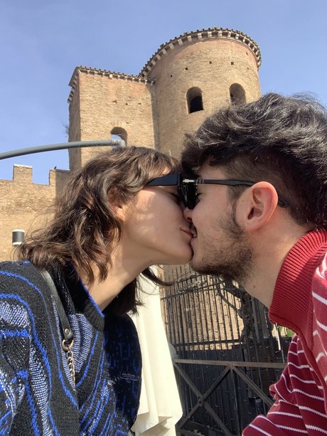 Foto di nudo di fuga di OnlyFans di Orazio Ampamp Leila 