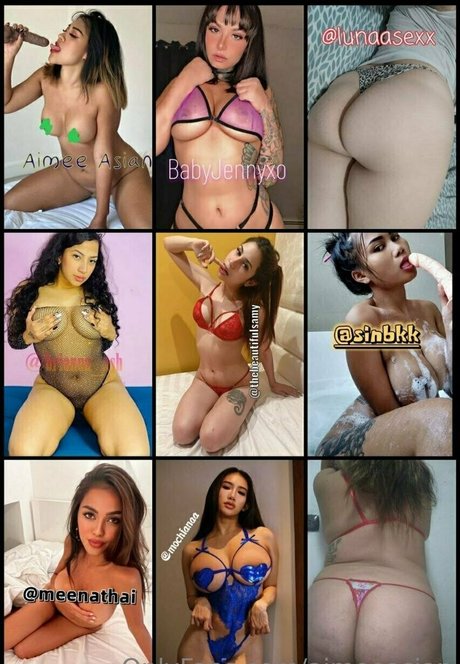 Foto di nudo di fuga di OnlyFans di Aimeeasian