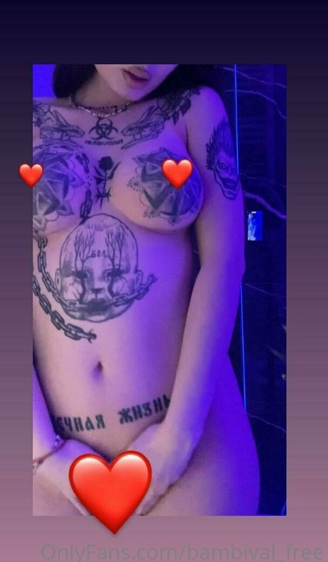 Foto di nudo di fuga di OnlyFans di Bambivalfree