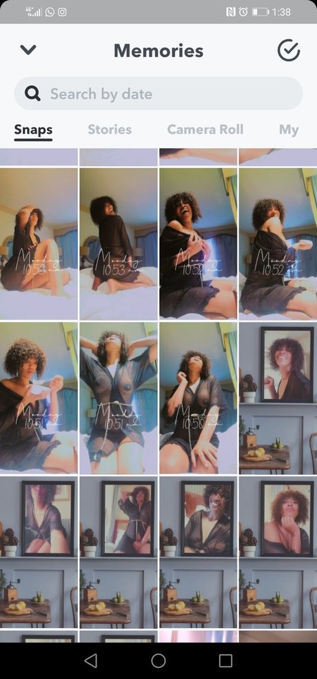 Foto di nudo di fuga di OnlyFans di Okumhlophe Zulu