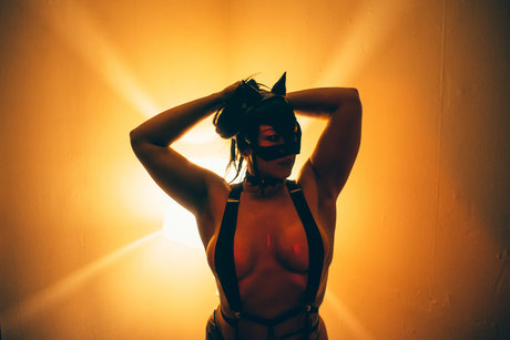 Foto di nudo di fuga di OnlyFans di Pow3r Model