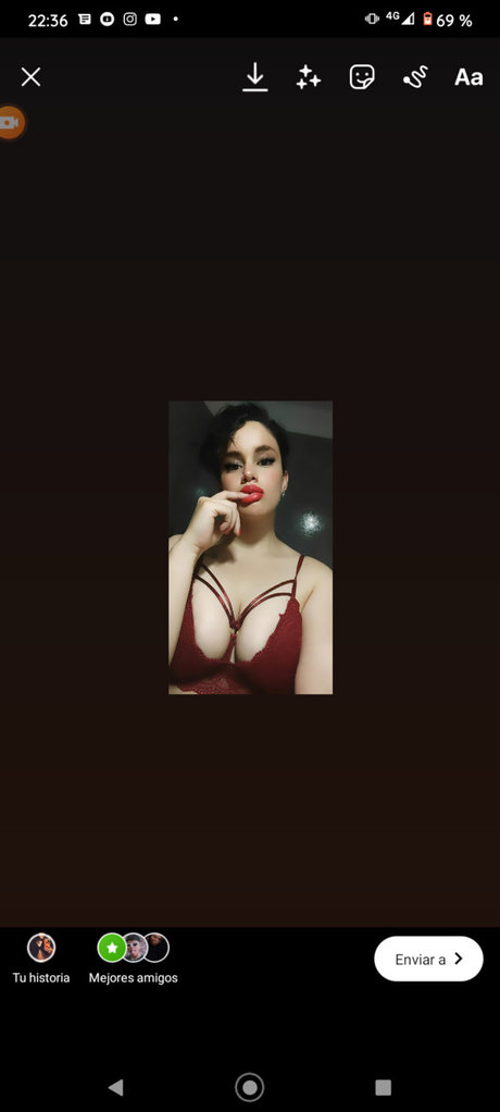 Foto di nudo di fuga di OnlyFans di S