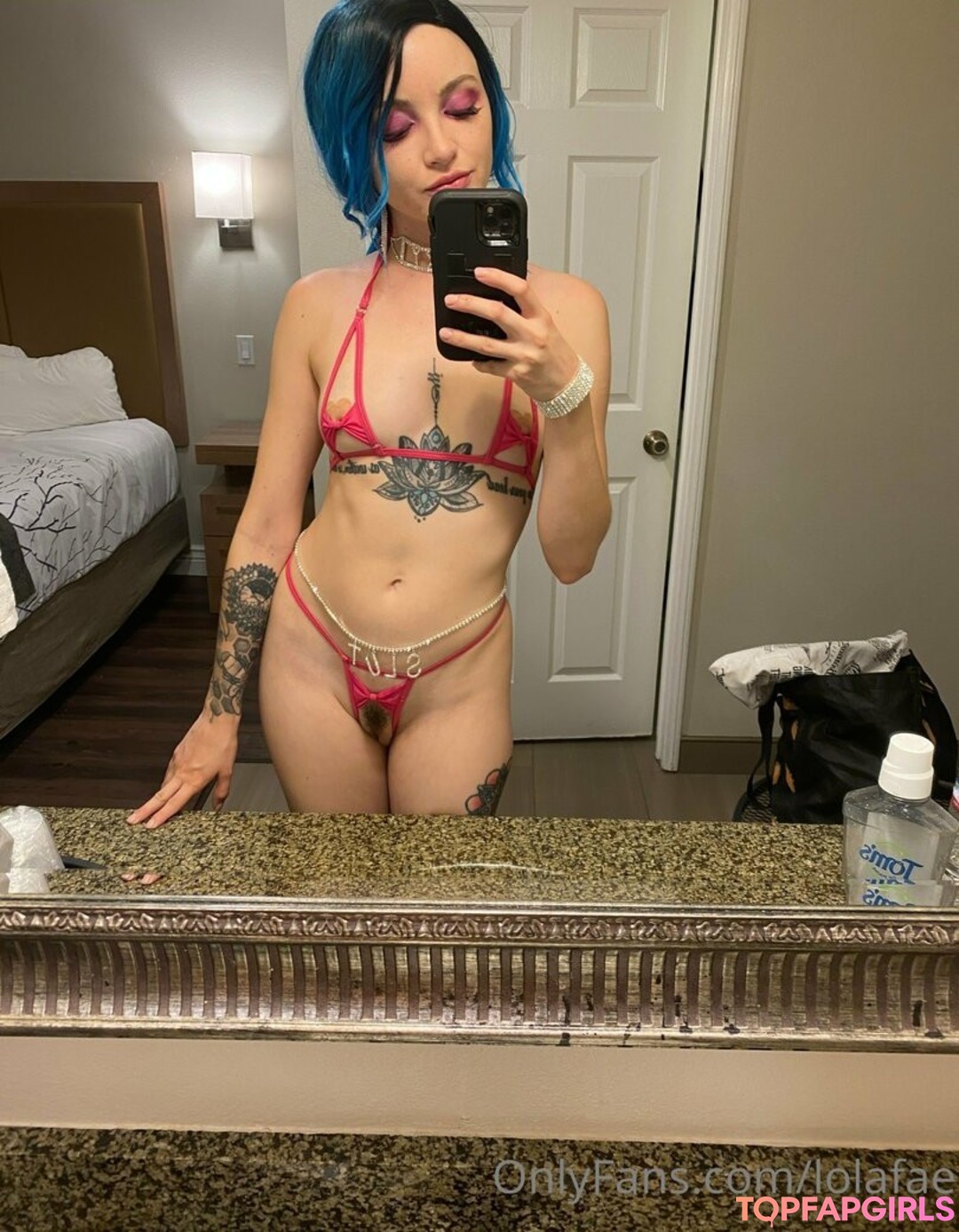Foto di nudo di fuga di OnlyFans di Lola Fae #1333