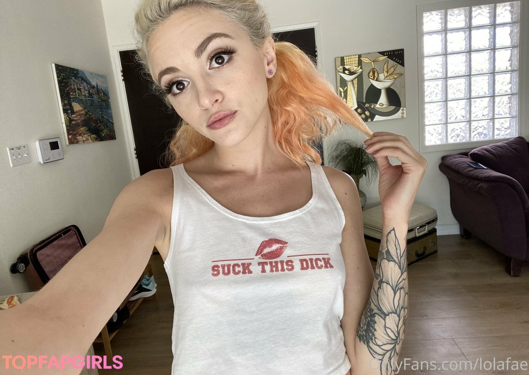 Foto di nudo di fuga di OnlyFans di Lola Fae #1525