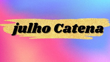 Foto di nudo di fuga di OnlyFans di Julho Catena Vip