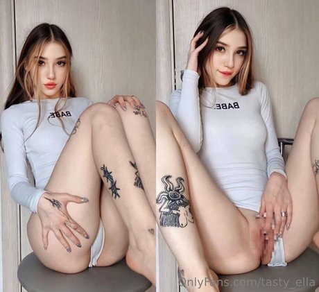 Foto di nudo di fuga di OnlyFans di Tastyella