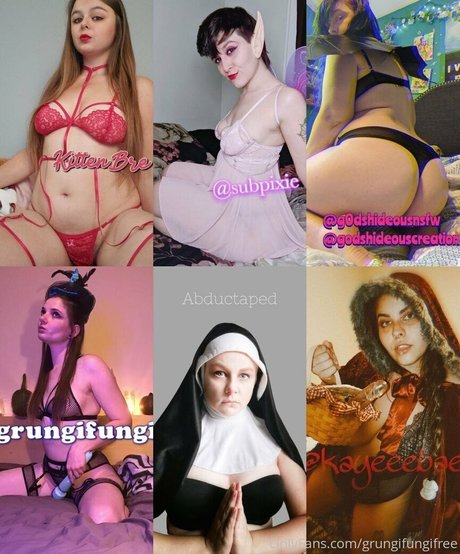 Foto di nudo di fuga di OnlyFans di Grungifungifree