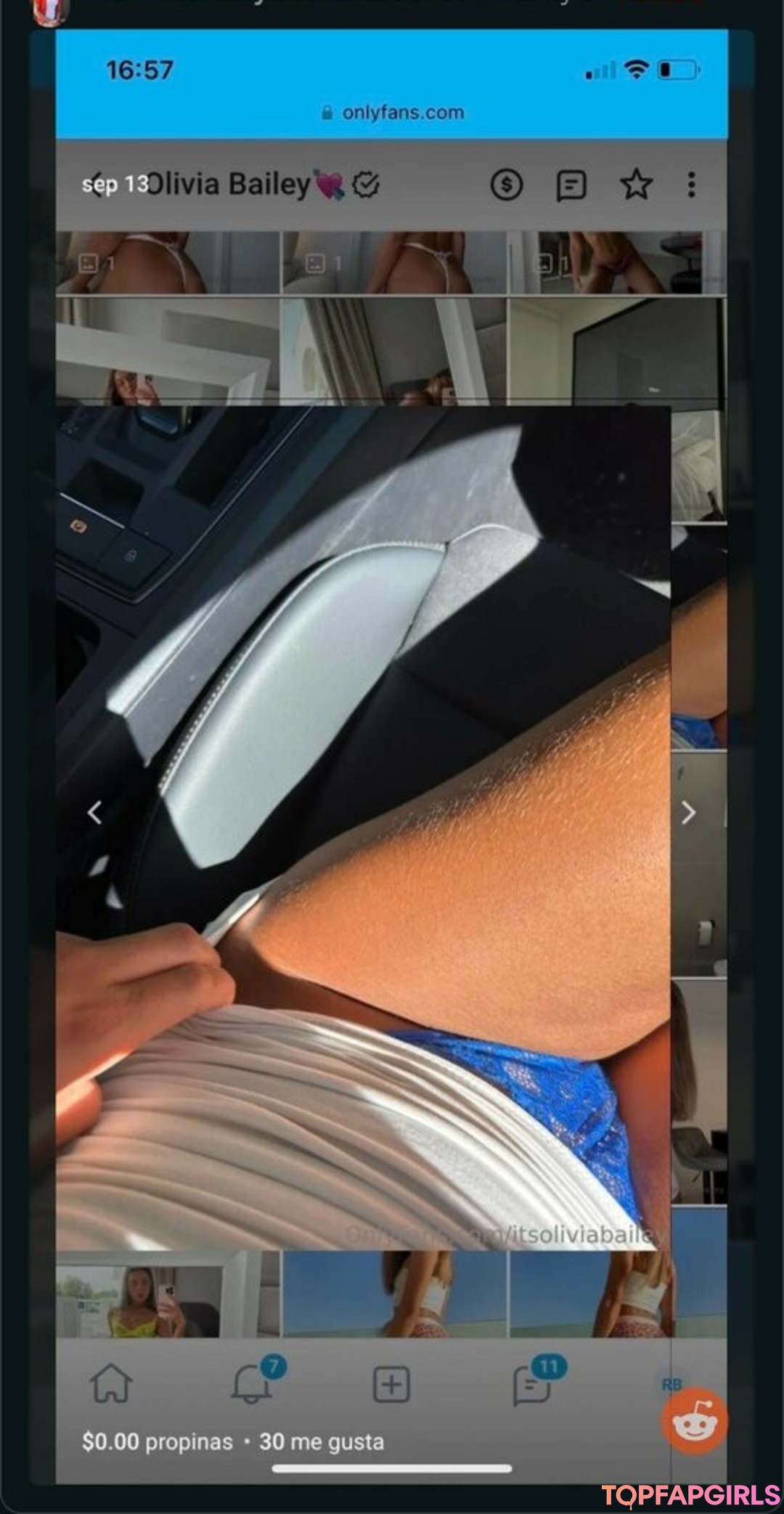 Foto di nudo di fuga di OnlyFans di Olivia Bailey #9 Foto di nudo di fuga di OnlyFans di Olivia Bailey #9